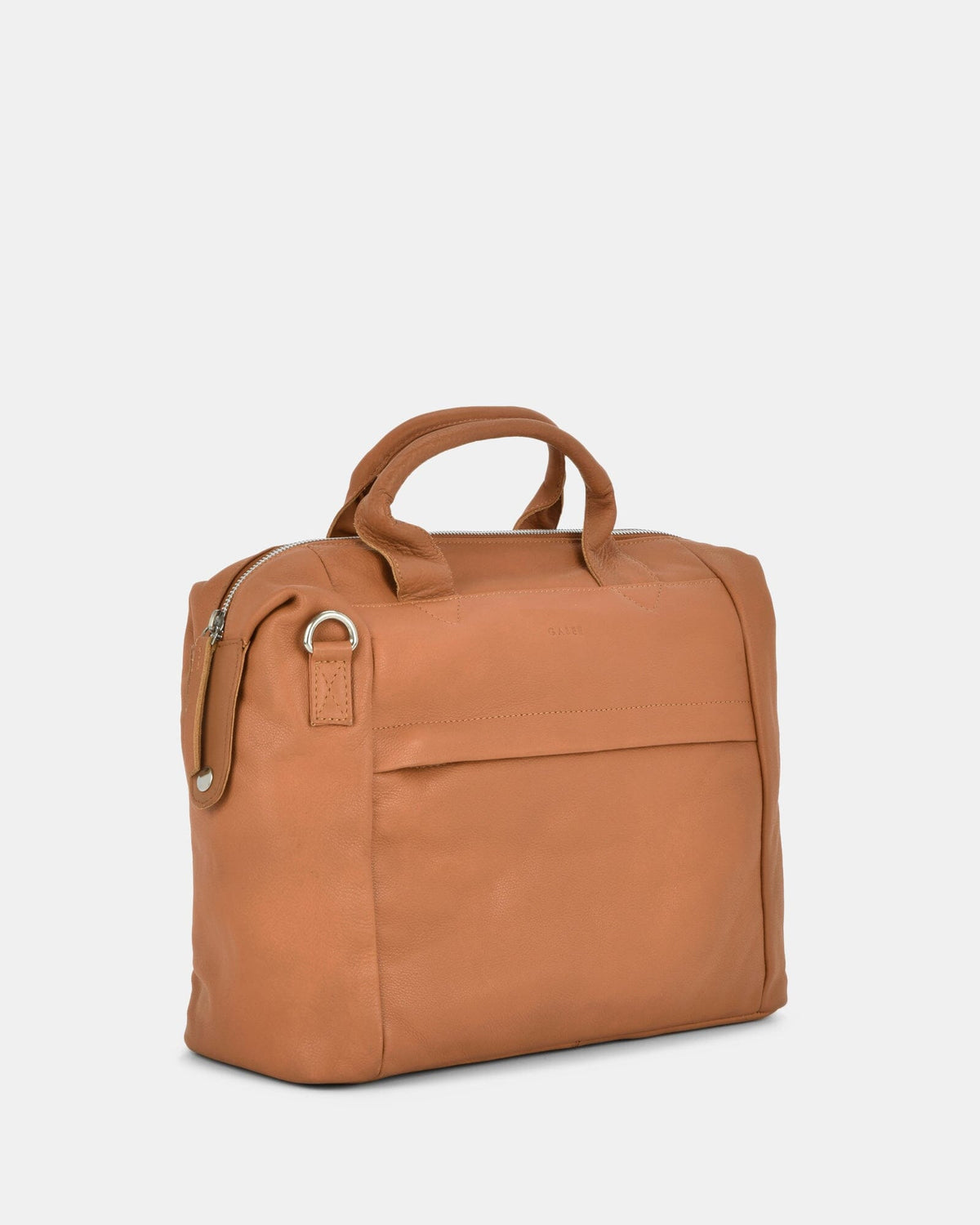 Lucy Leather 2-in-1 Convertible Handbag Backpack - Tan