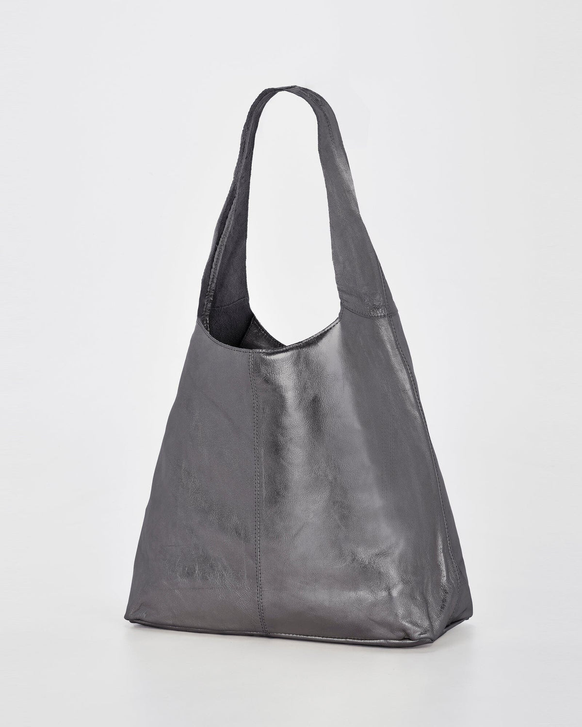 Lynx Metallic Hobo With Pouch