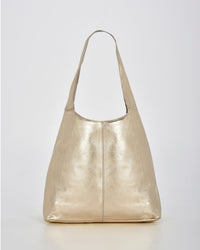 Lynx Metallic Hobo With Pouch