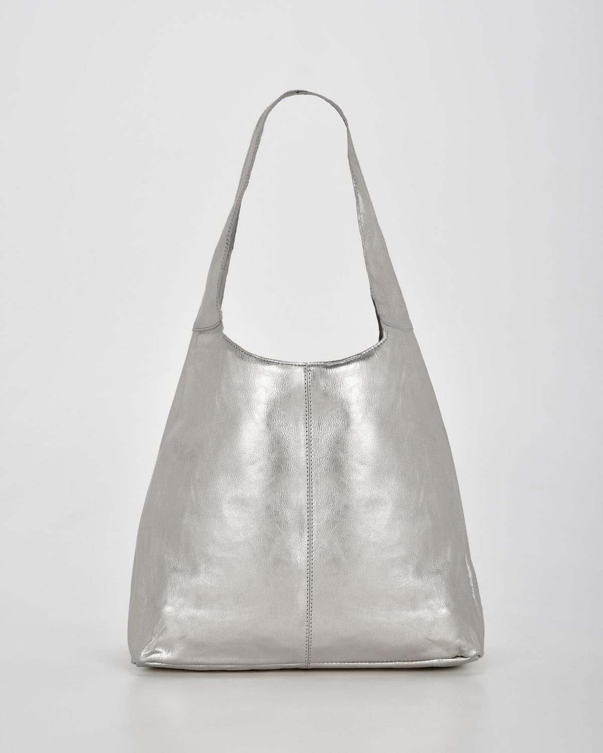 Lynx Metallic Hobo With Pouch