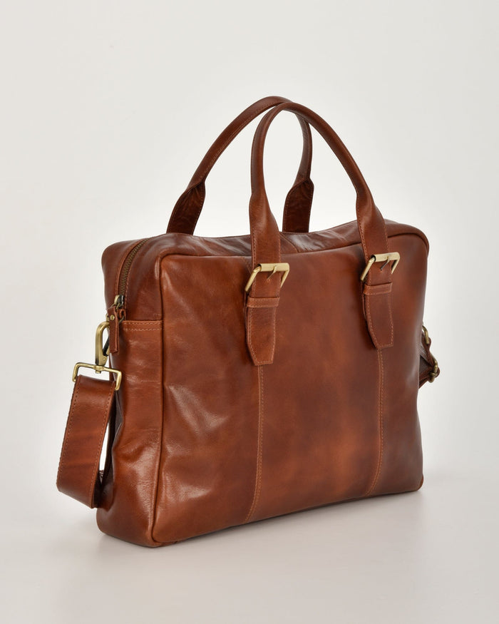 Malvern Leather Business Satchel