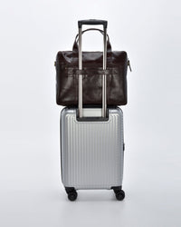 Malvern Leather Business Satchel