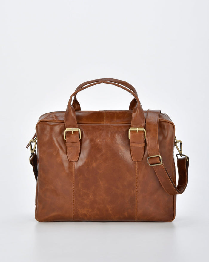 Malvern Leather Business Satchel
