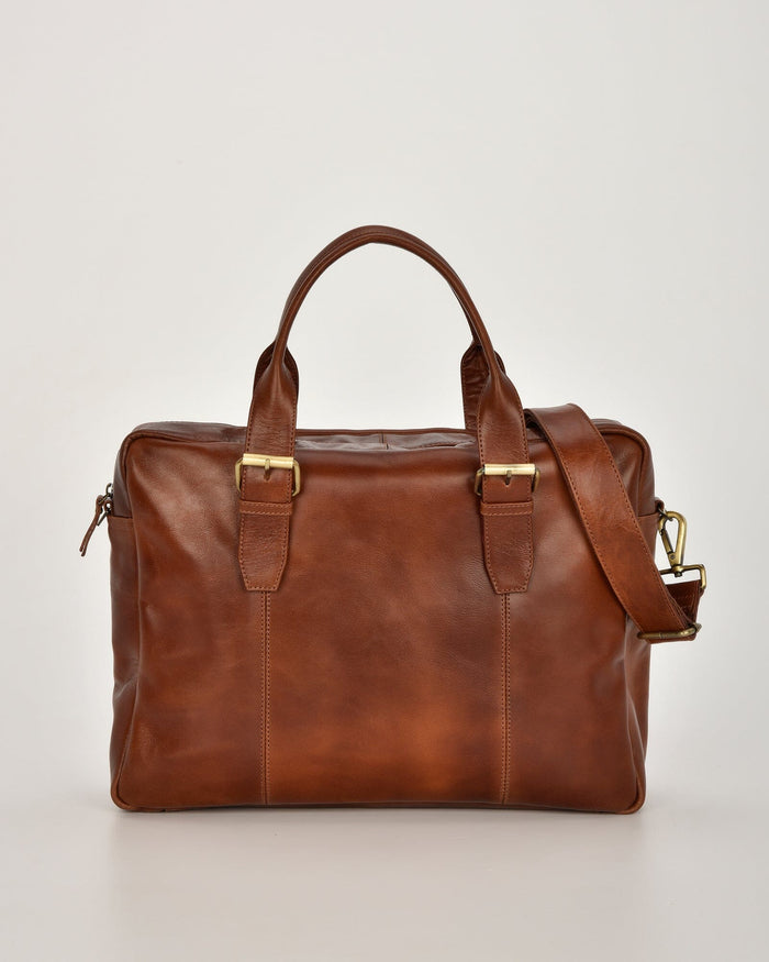 Malvern Leather Business Satchel