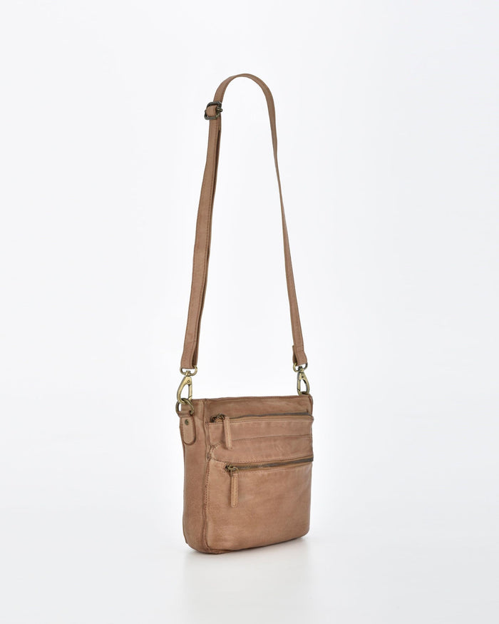 Mawson Rugged Leather 3 Pocket Crossbody