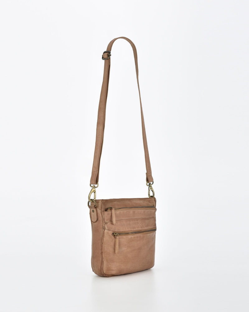 Mawson Rugged Leather 3 Pocket Crossbody