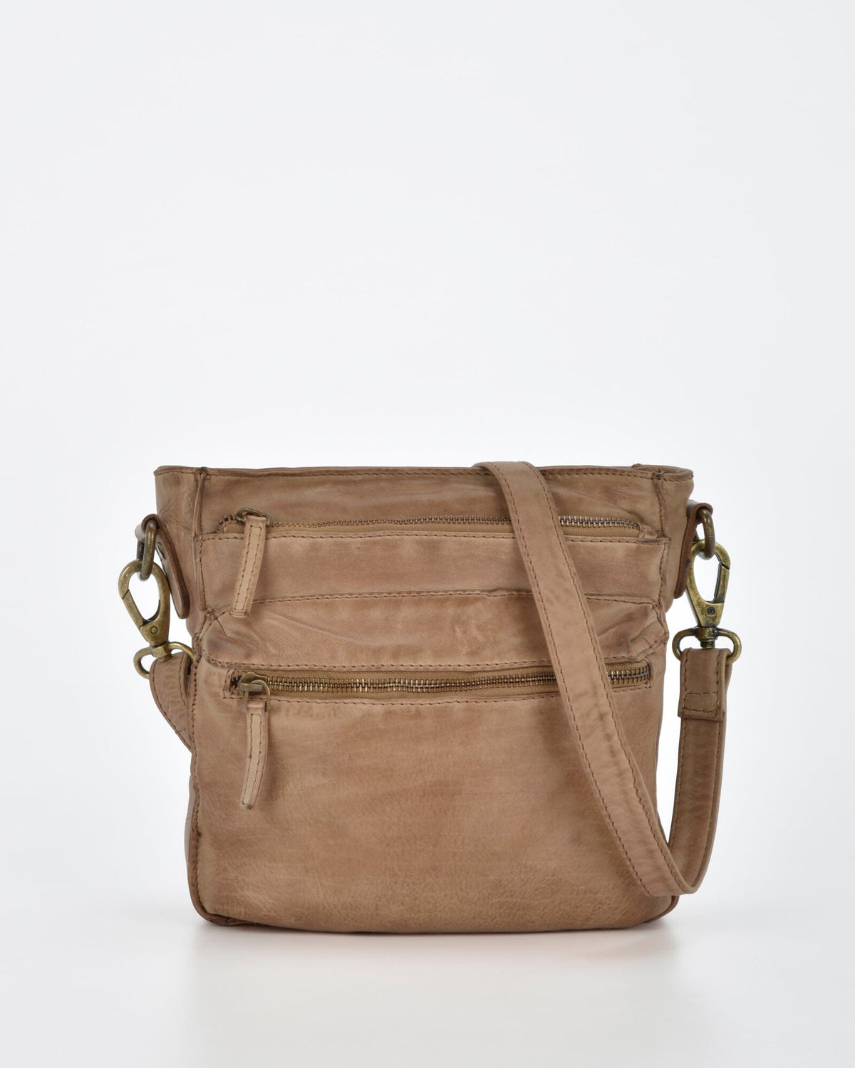 Mawson Rugged Leather 3 Pocket Crossbody