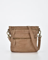 Mawson Rugged Leather 3 Pocket Crossbody