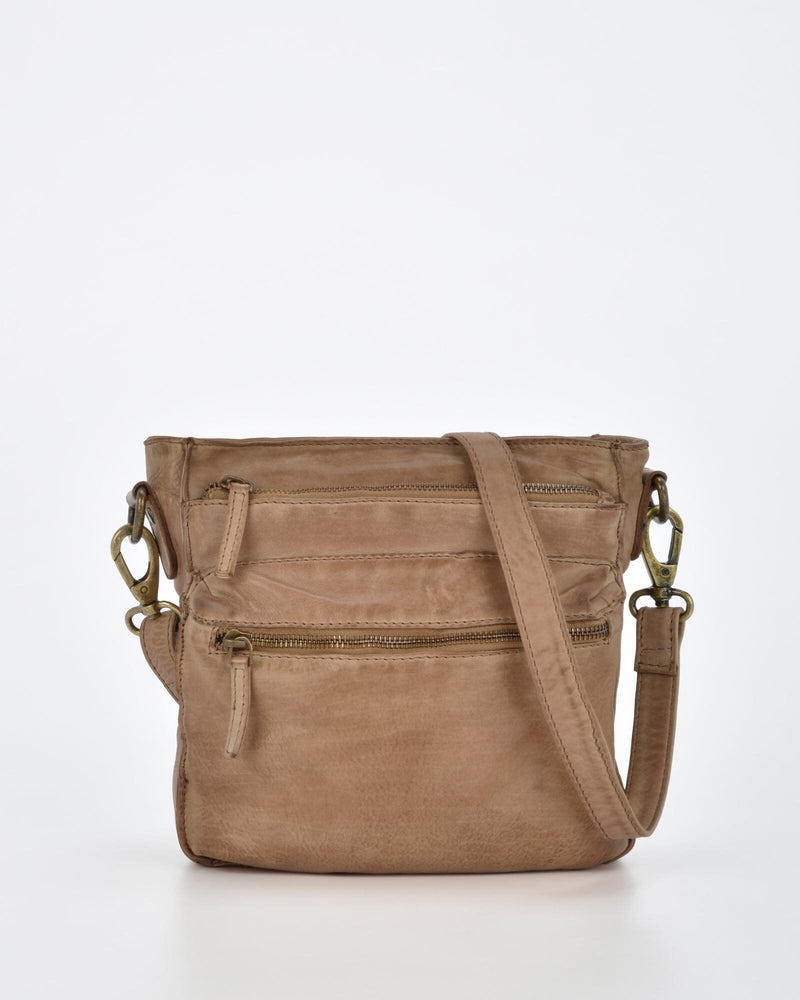 Mawson Rugged Leather 3 Pocket Crossbody