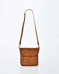 Mawson Rugged Leather 3 Pocket Crossbody