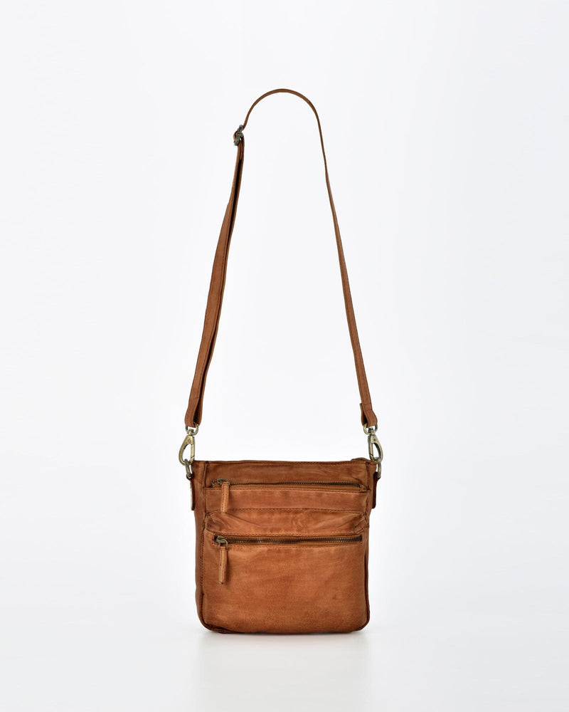 Mawson Rugged Leather 3 Pocket Crossbody