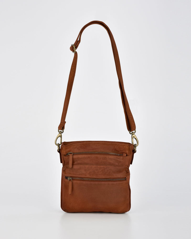 Mawson Rugged Leather 3 Pocket Crossbody