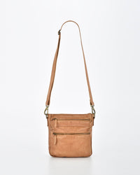 Mawson Rugged Leather 3 Pocket Crossbody