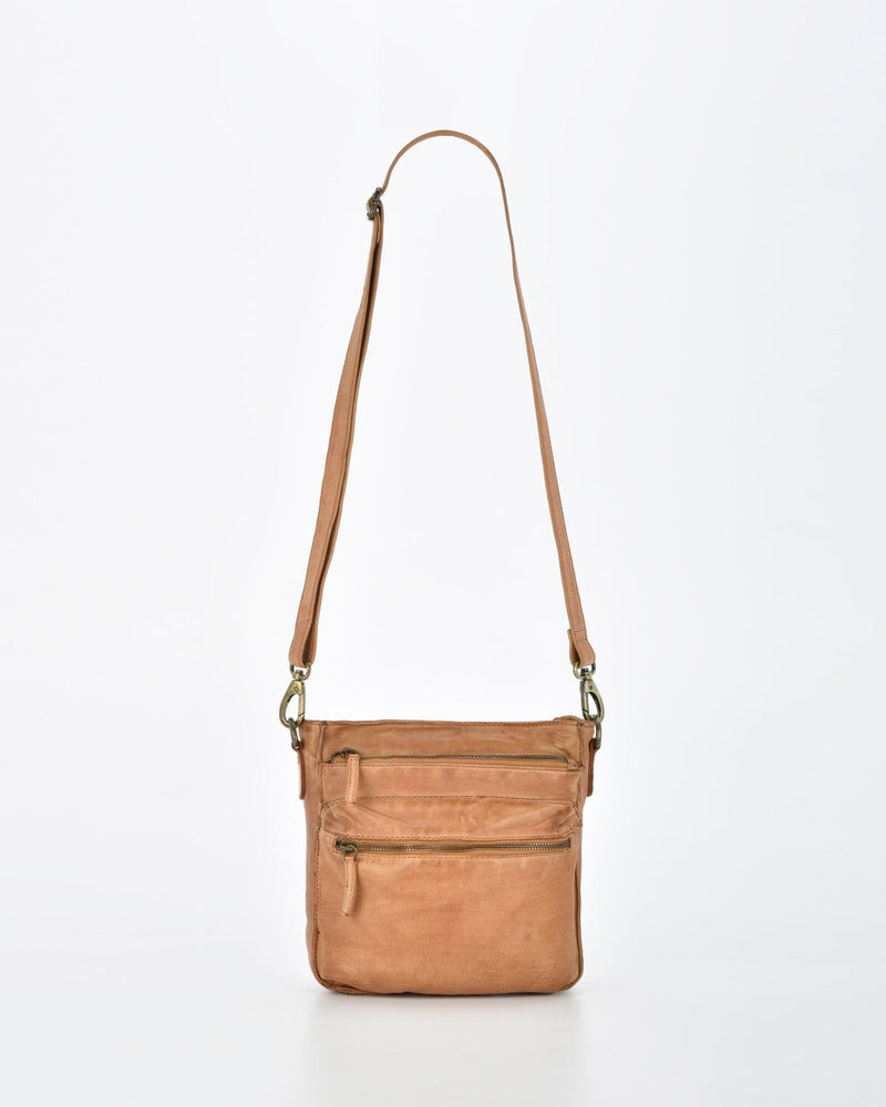 Mawson Rugged Leather 3 Pocket Crossbody