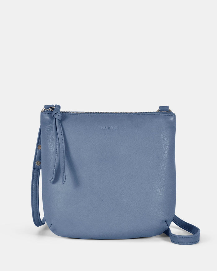 Meadow Soft Leather Pouch Crossbody - Powder