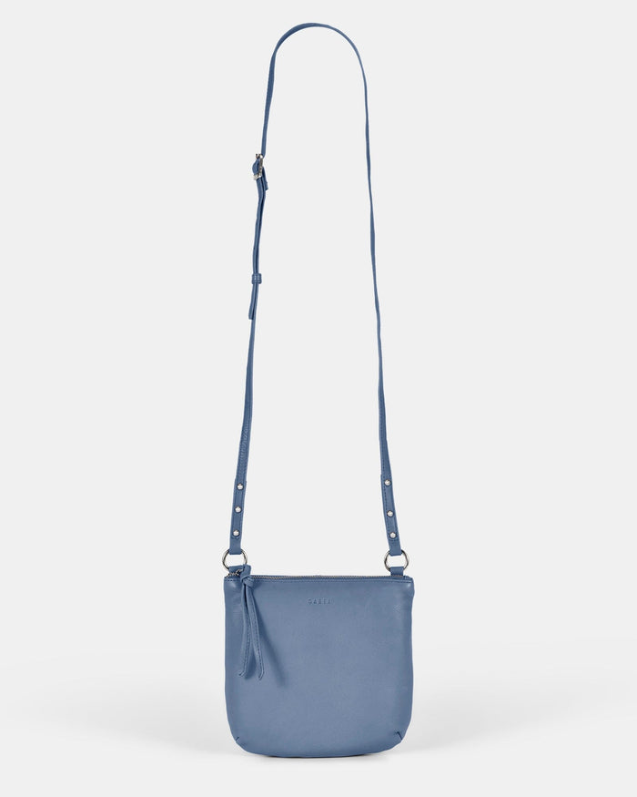 Meadow Soft Leather Pouch Crossbody - Powder