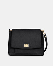 Meranda Soft Leather Crossbody Bag in Black – Gabee – bags of difference since 1949
