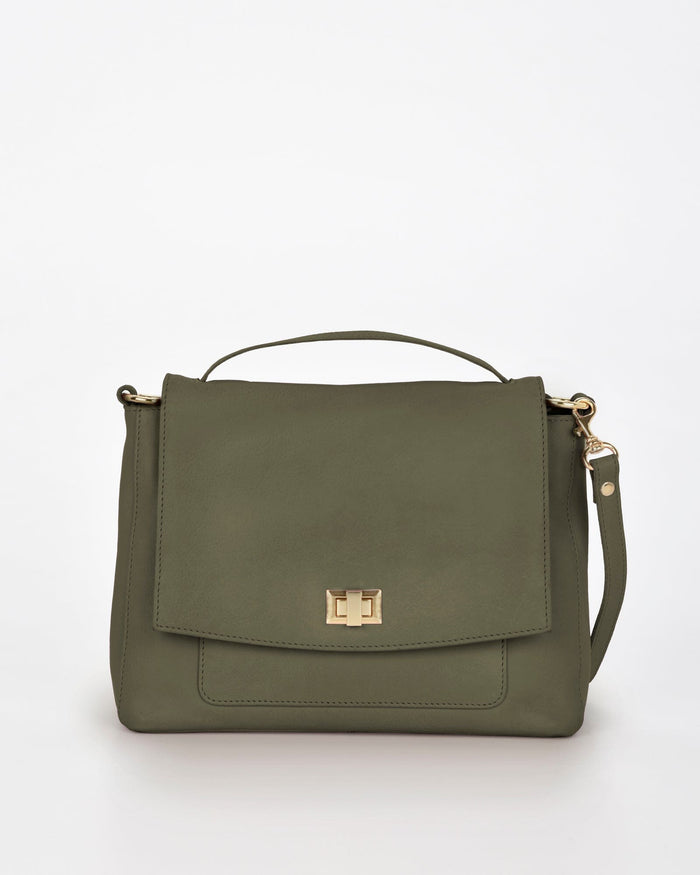 Meranda Soft Leather Crossbody Bag