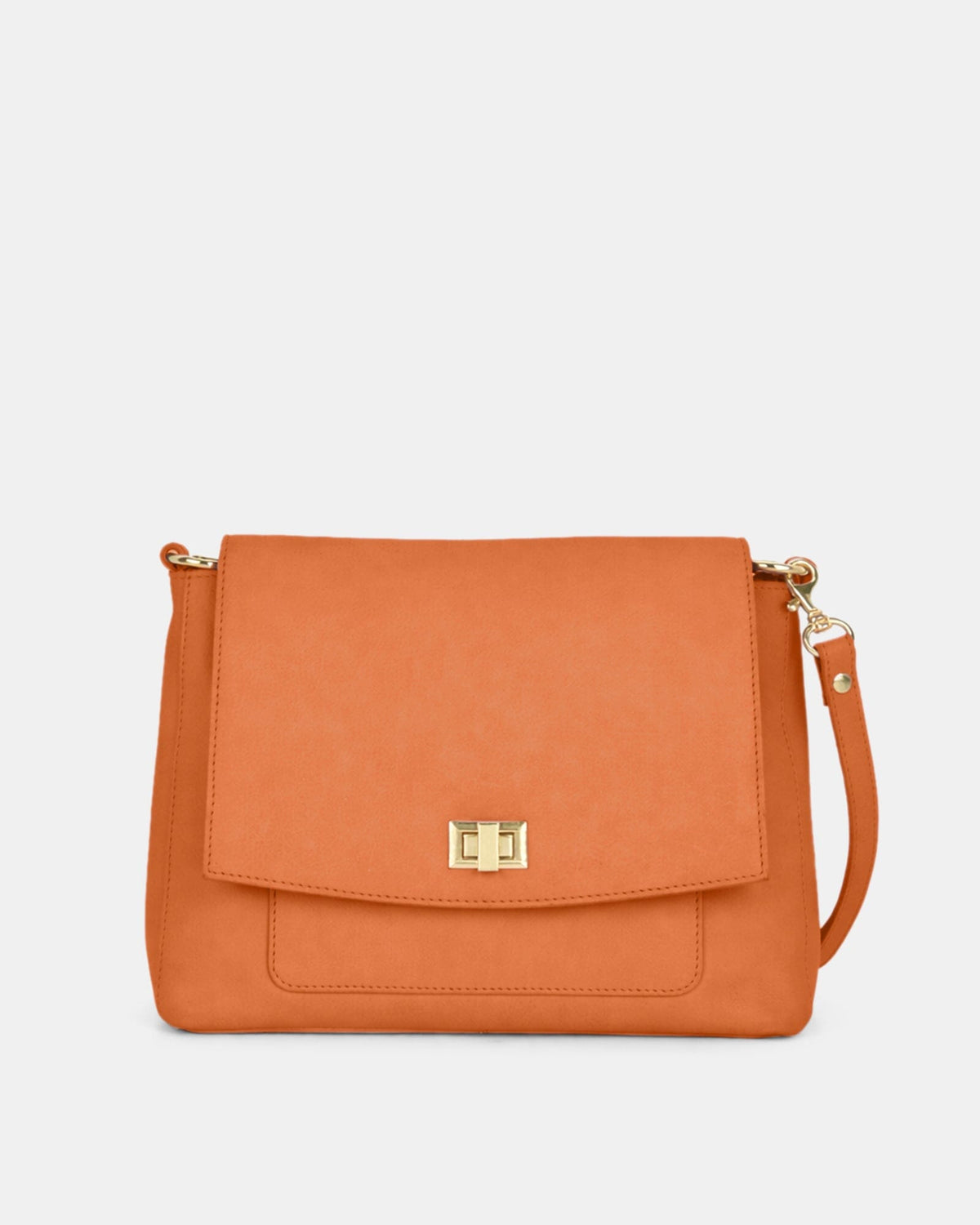 Meranda Soft Leather Crossbody Bag - Tan