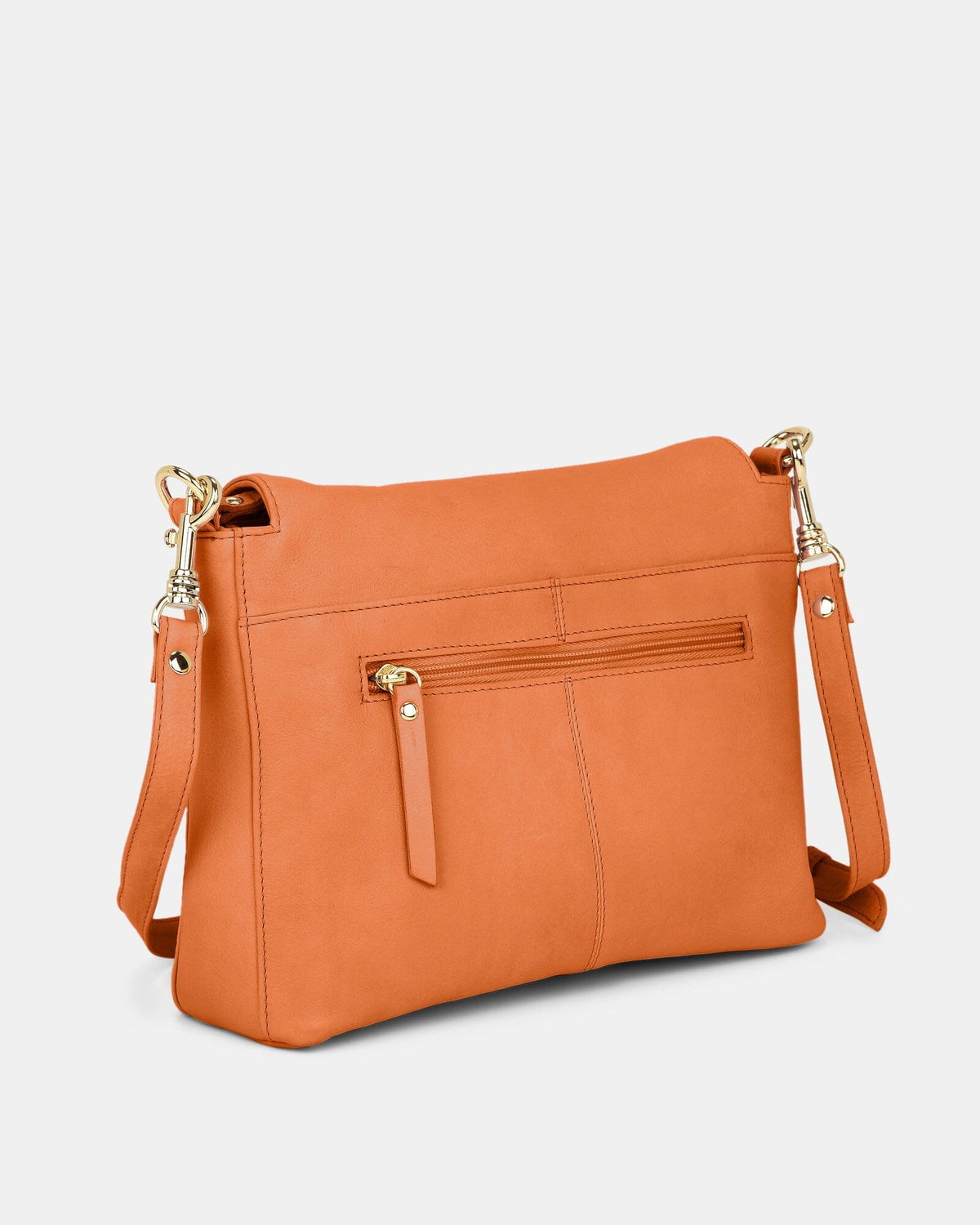Meranda Soft Leather Crossbody Bag - Tan