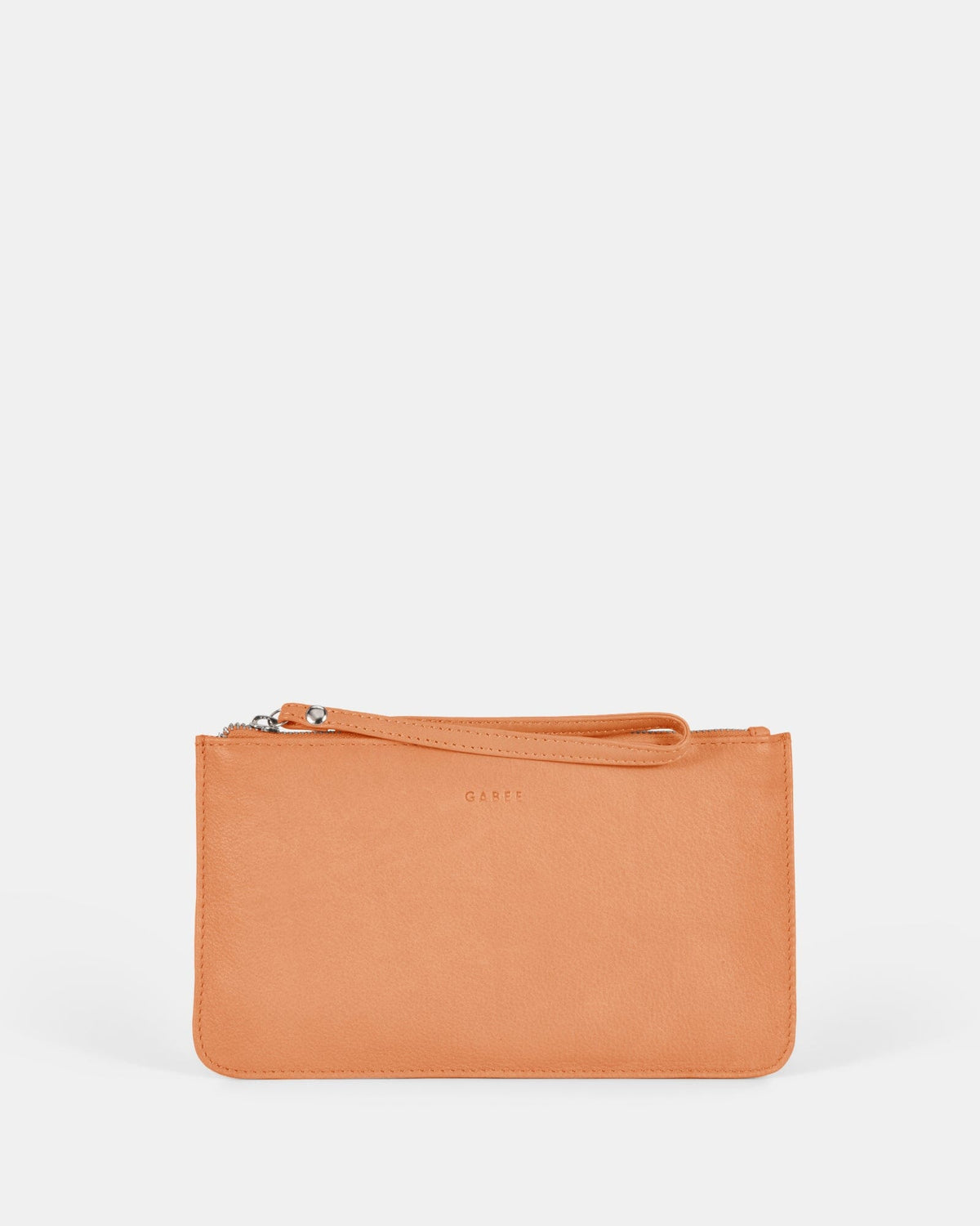 Mercer Soft Leather Pouch - Apricot