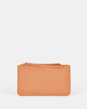 Mercer Soft Leather Pouch - Apricot