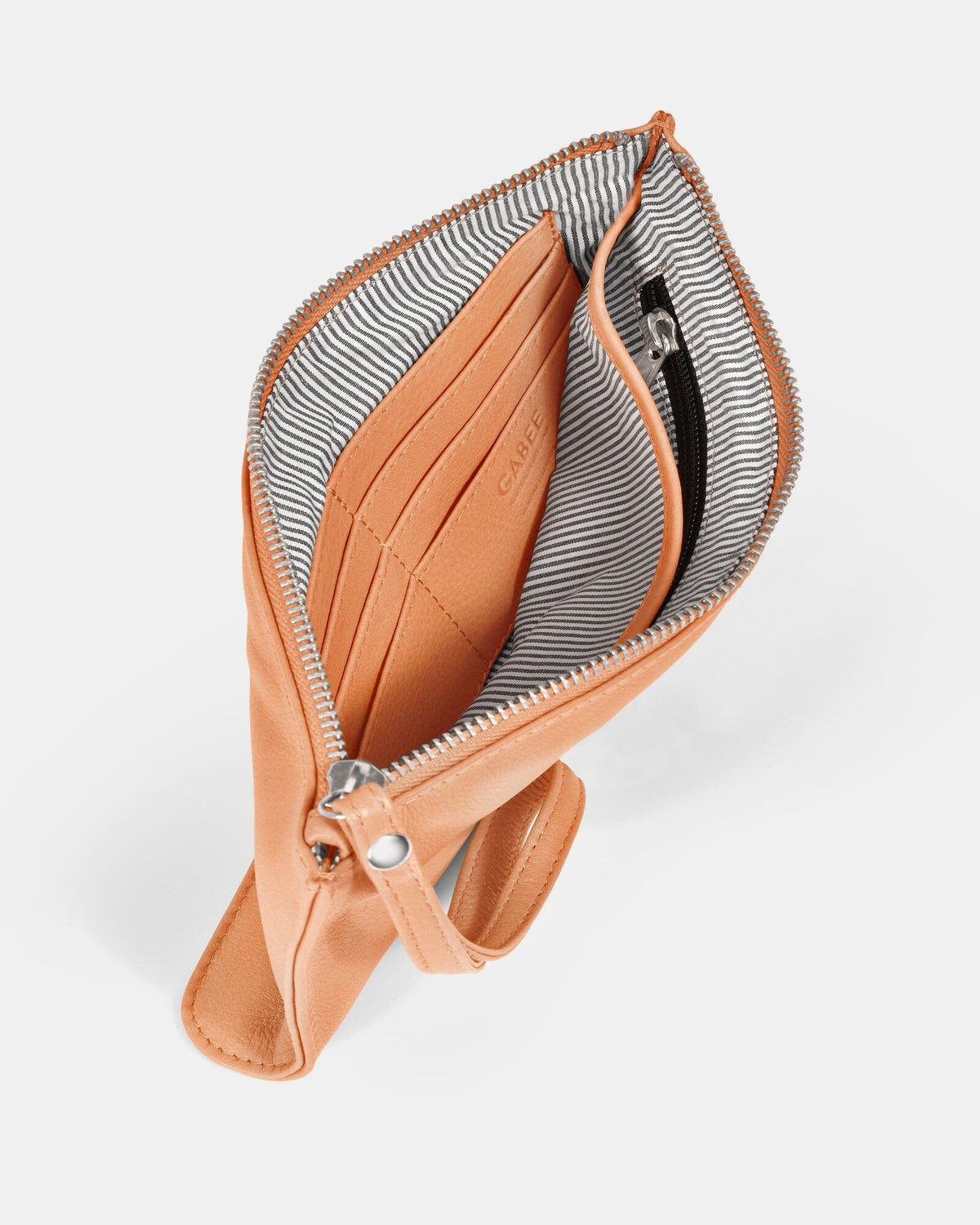 Mercer Soft Leather Pouch - Apricot