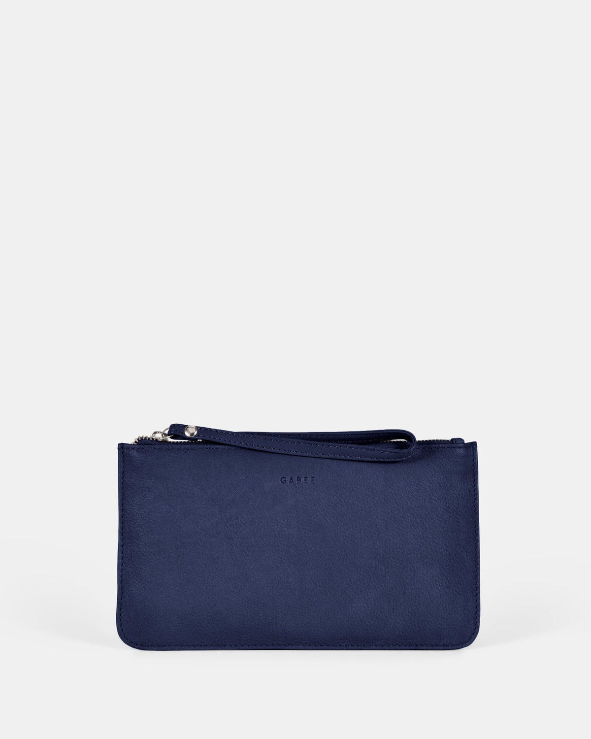 Mercer Soft Leather Pouch - Blue