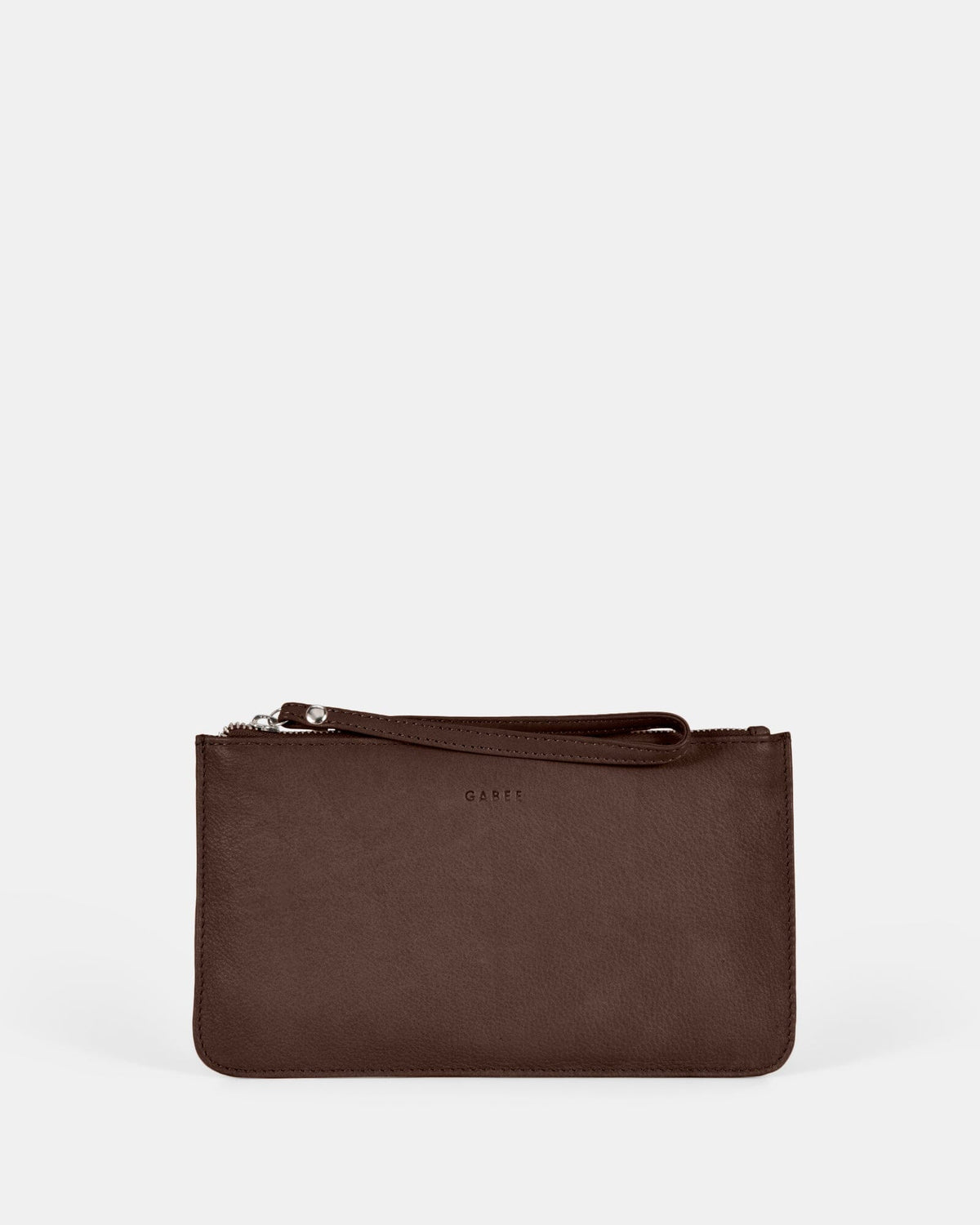 Mercer Soft Leather Pouch - Chocolate