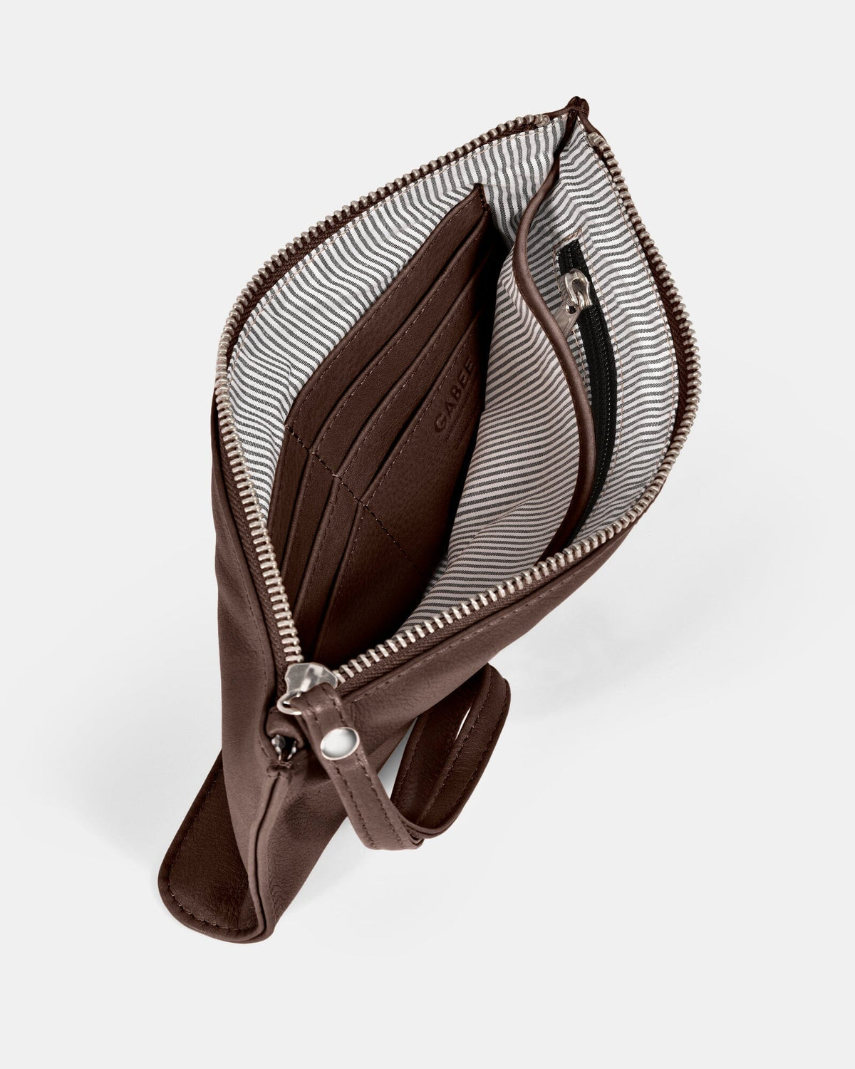 Mercer Soft Leather Pouch - Chocolate