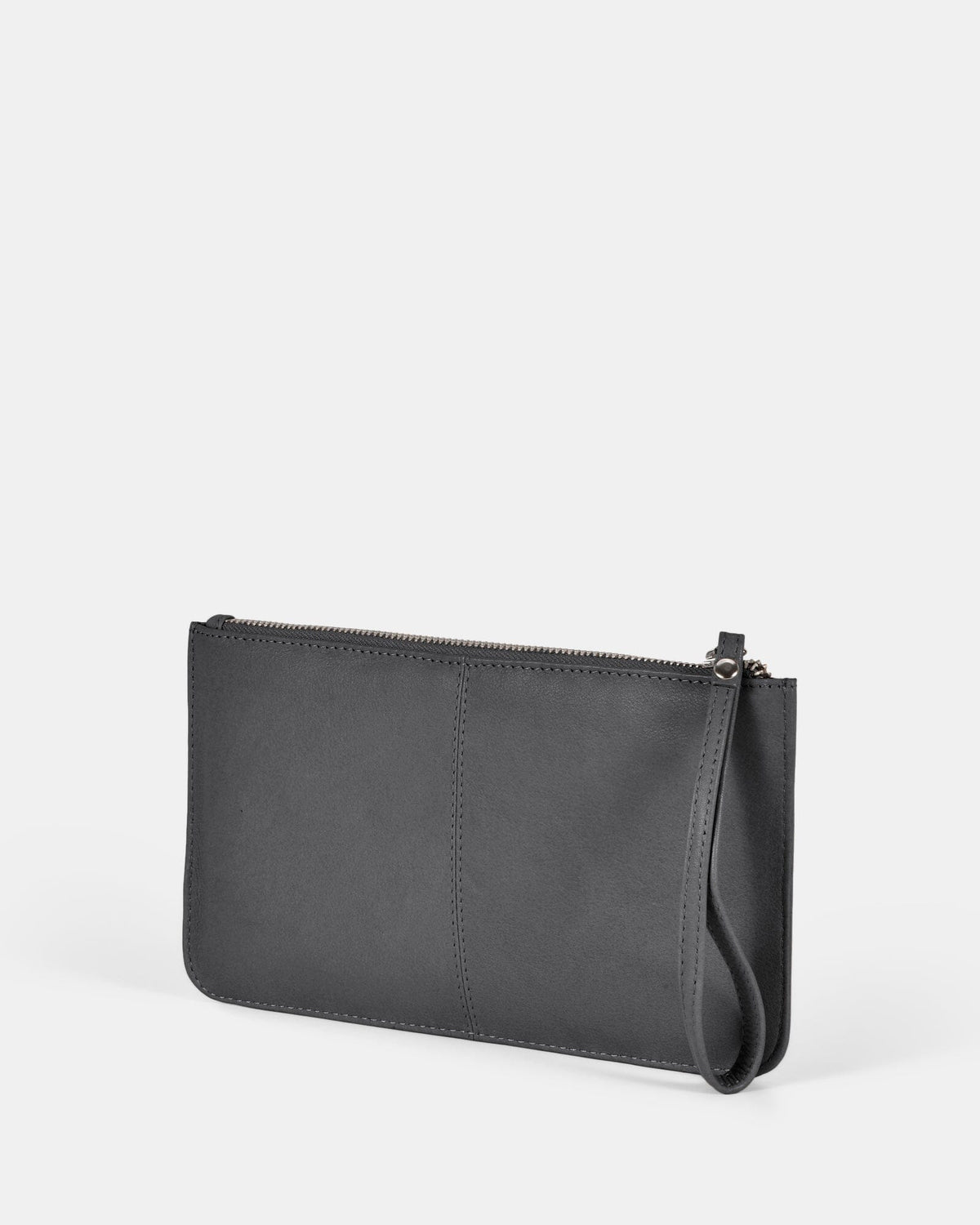 Mercer Soft Leather Pouch - Denim