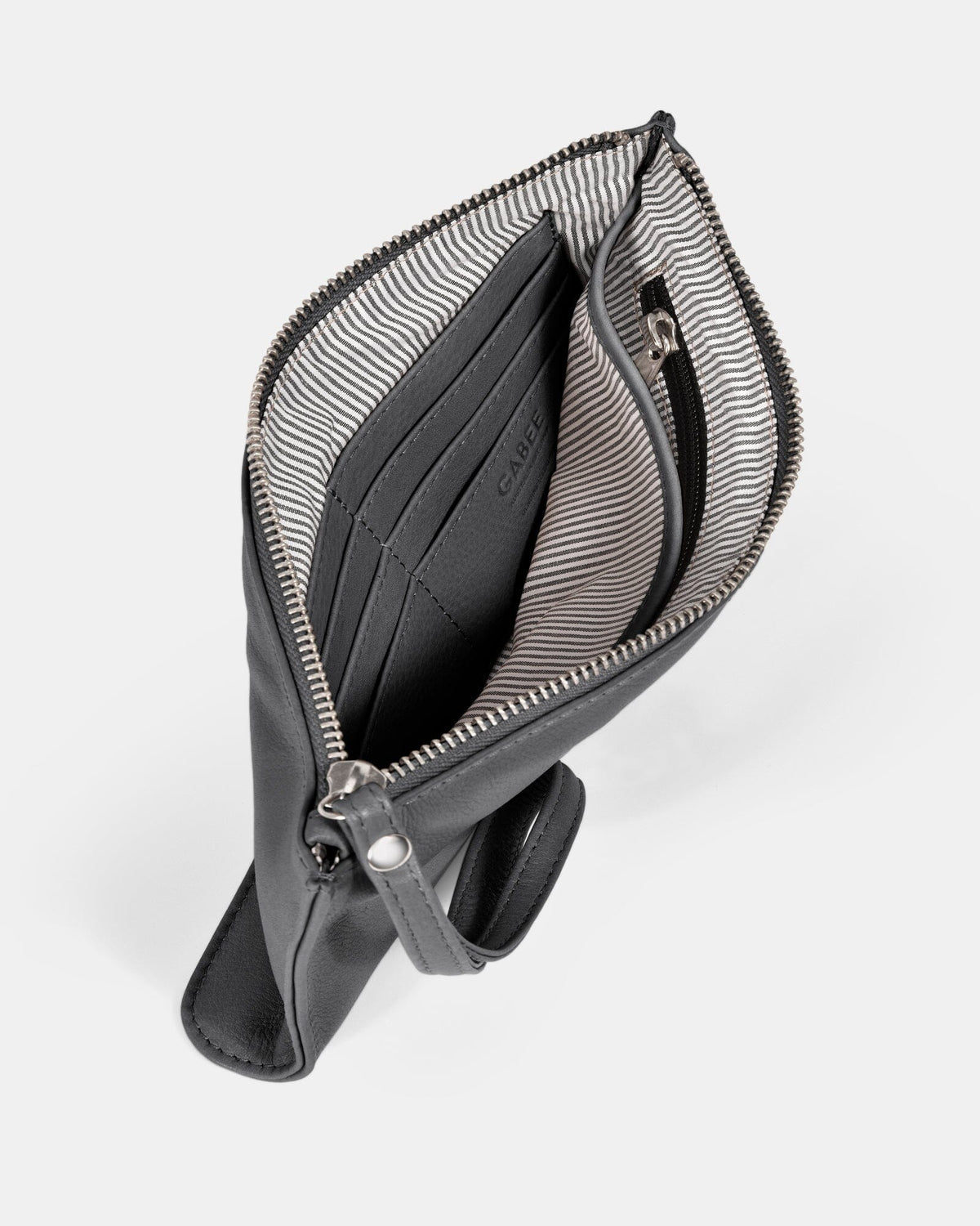 Mercer Soft Leather Pouch - Denim