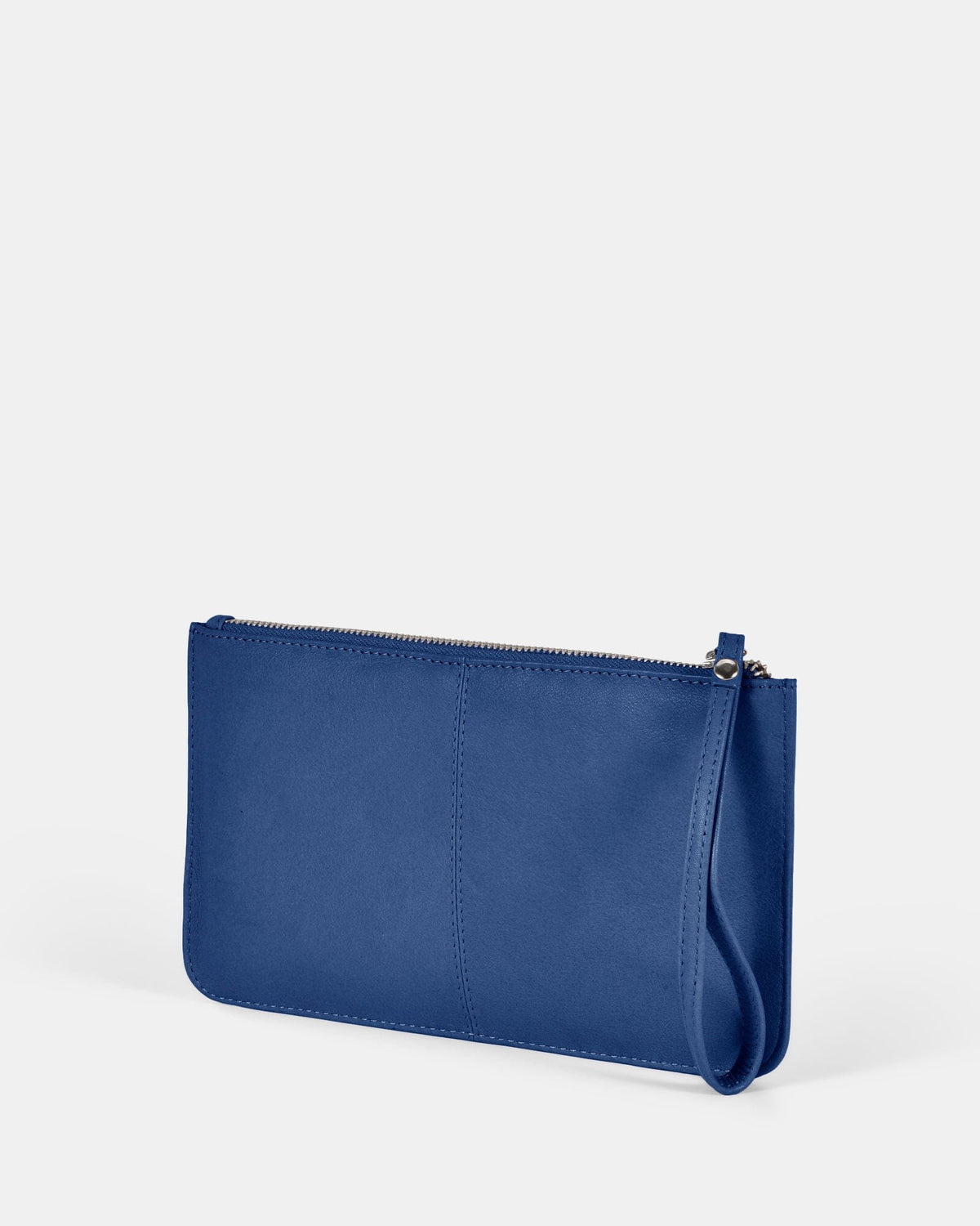 Mercer Soft Leather Pouch - Indigo GABEE 