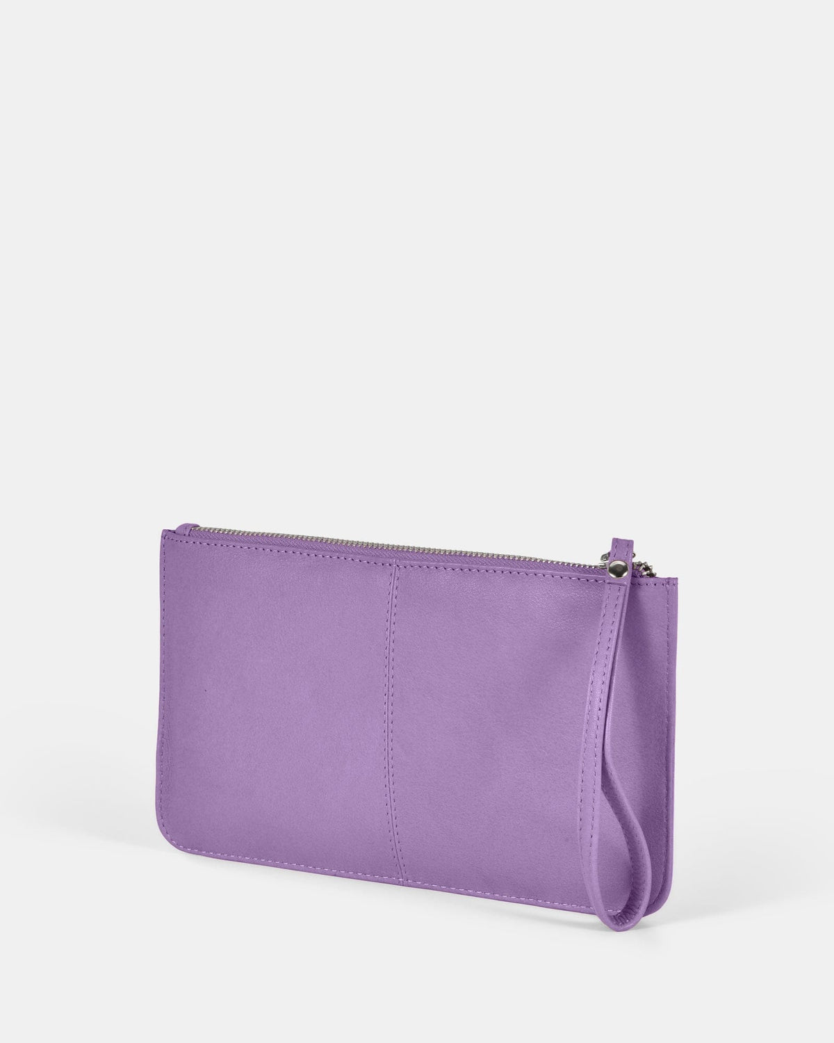 Mercer Soft Leather Pouch - Lavender