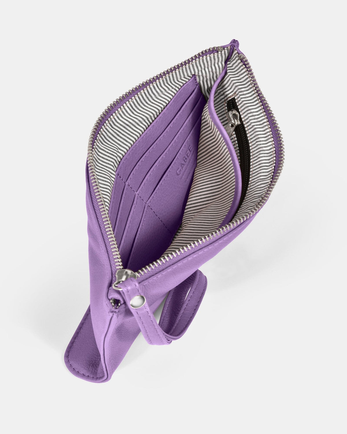 Mercer Soft Leather Pouch - Lavender