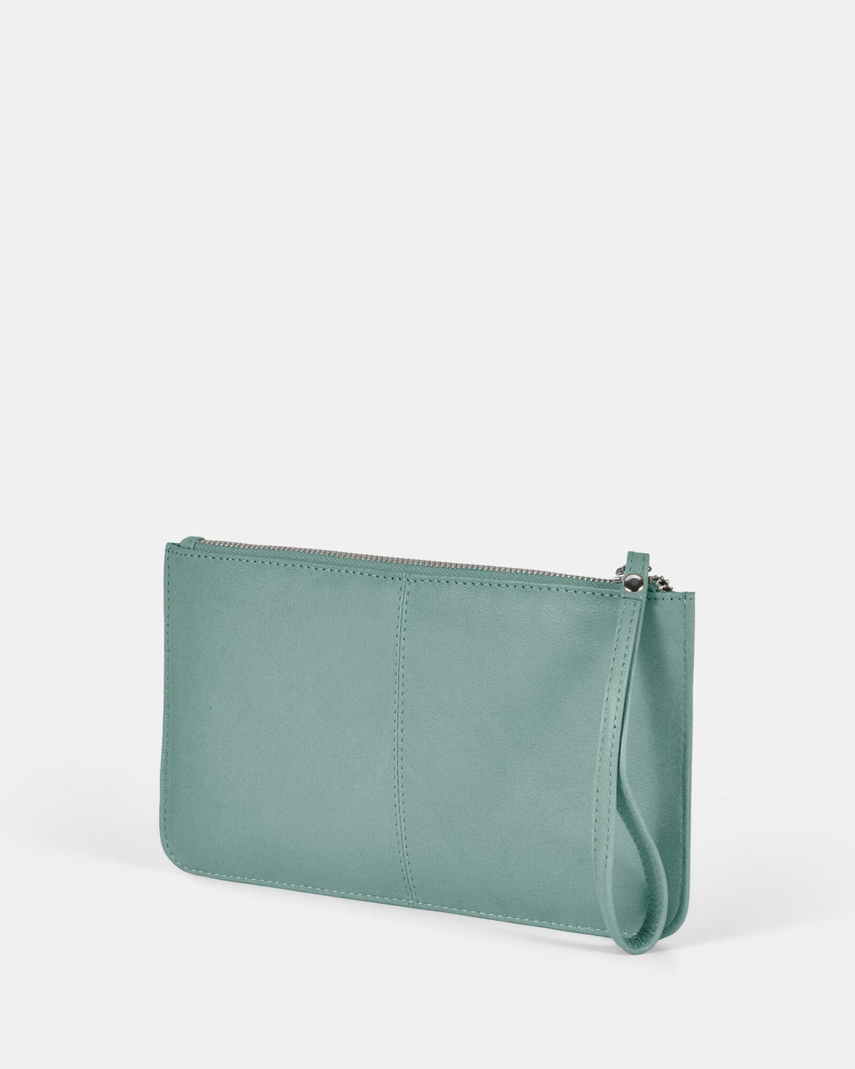 Mercer Soft Leather Pouch - Ocean