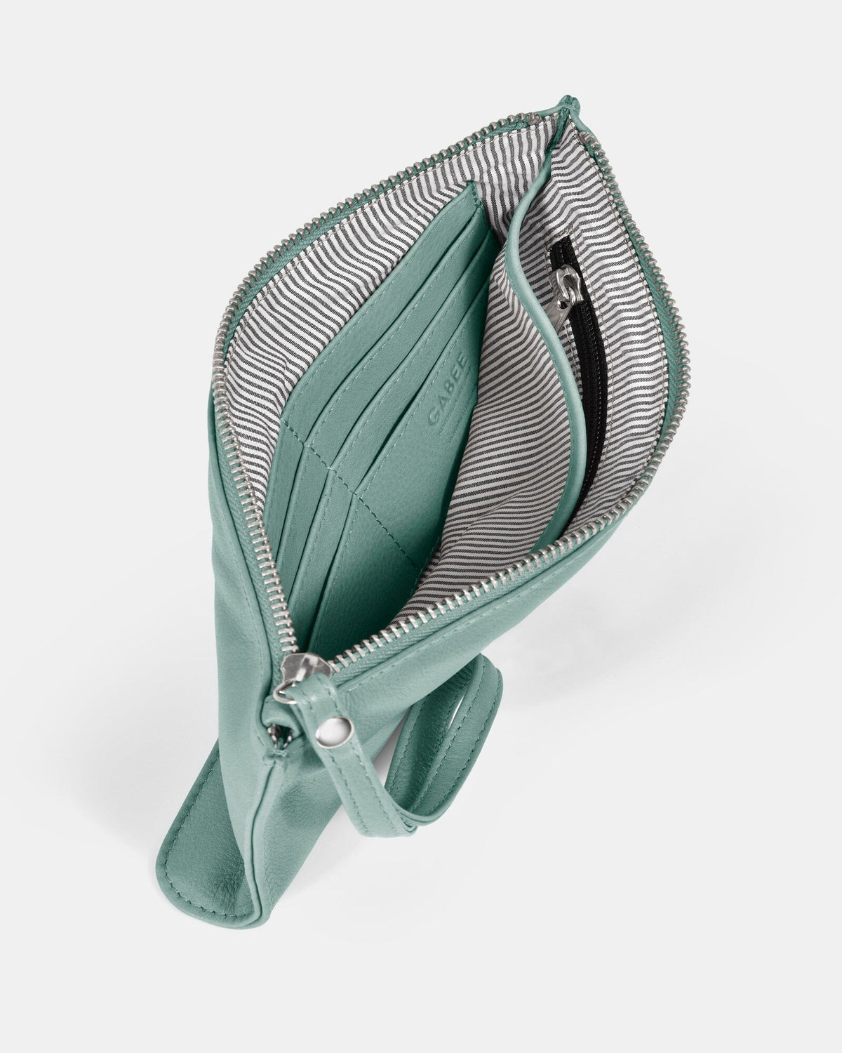 Mercer Soft Leather Pouch - Ocean