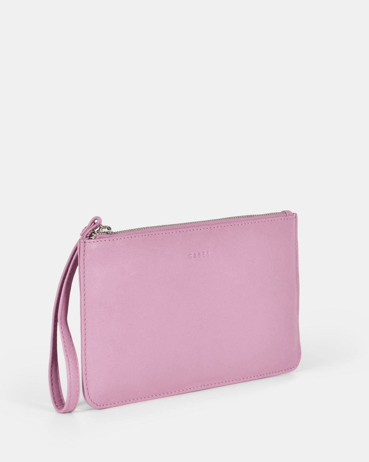 Mercer Soft Leather Pouch - Pink