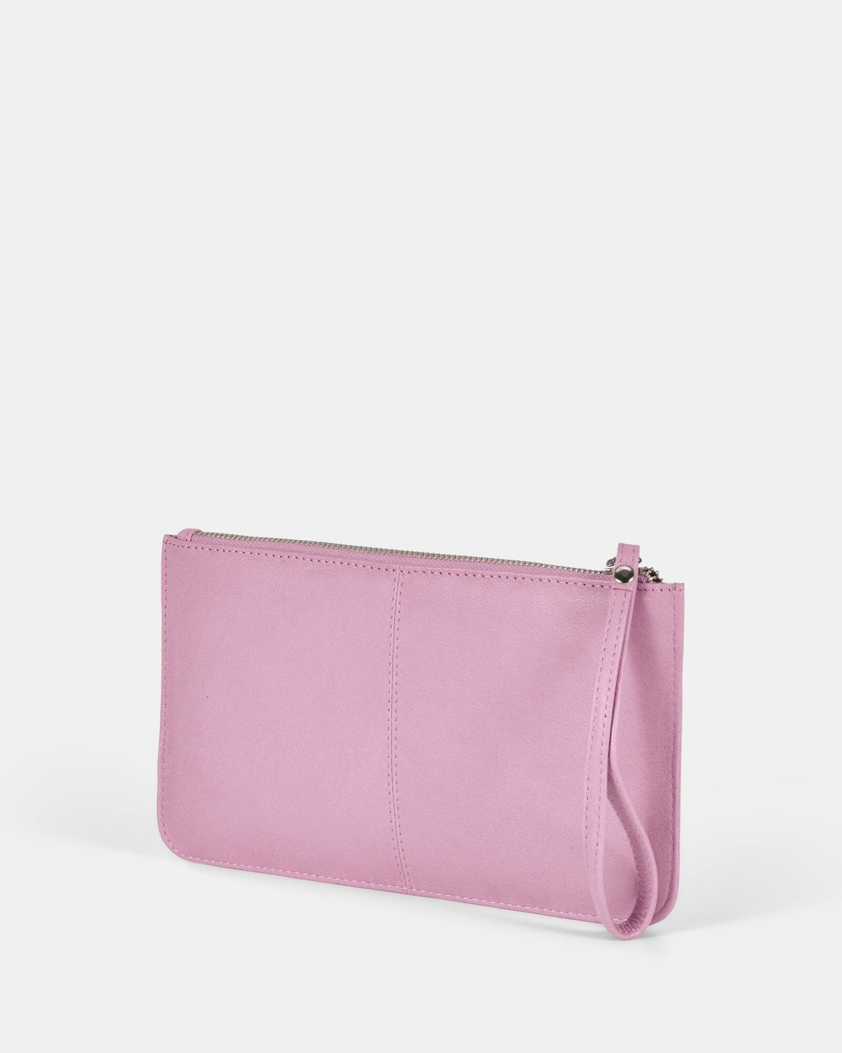 Mercer Soft Leather Pouch - Pink