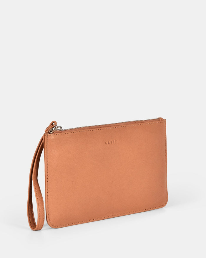 Mercer Soft Leather Pouch - Tan
