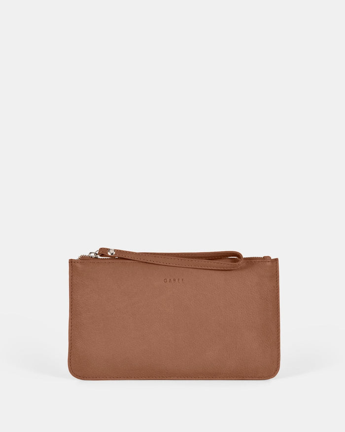 Mercer Soft Leather Pouch - Taupe