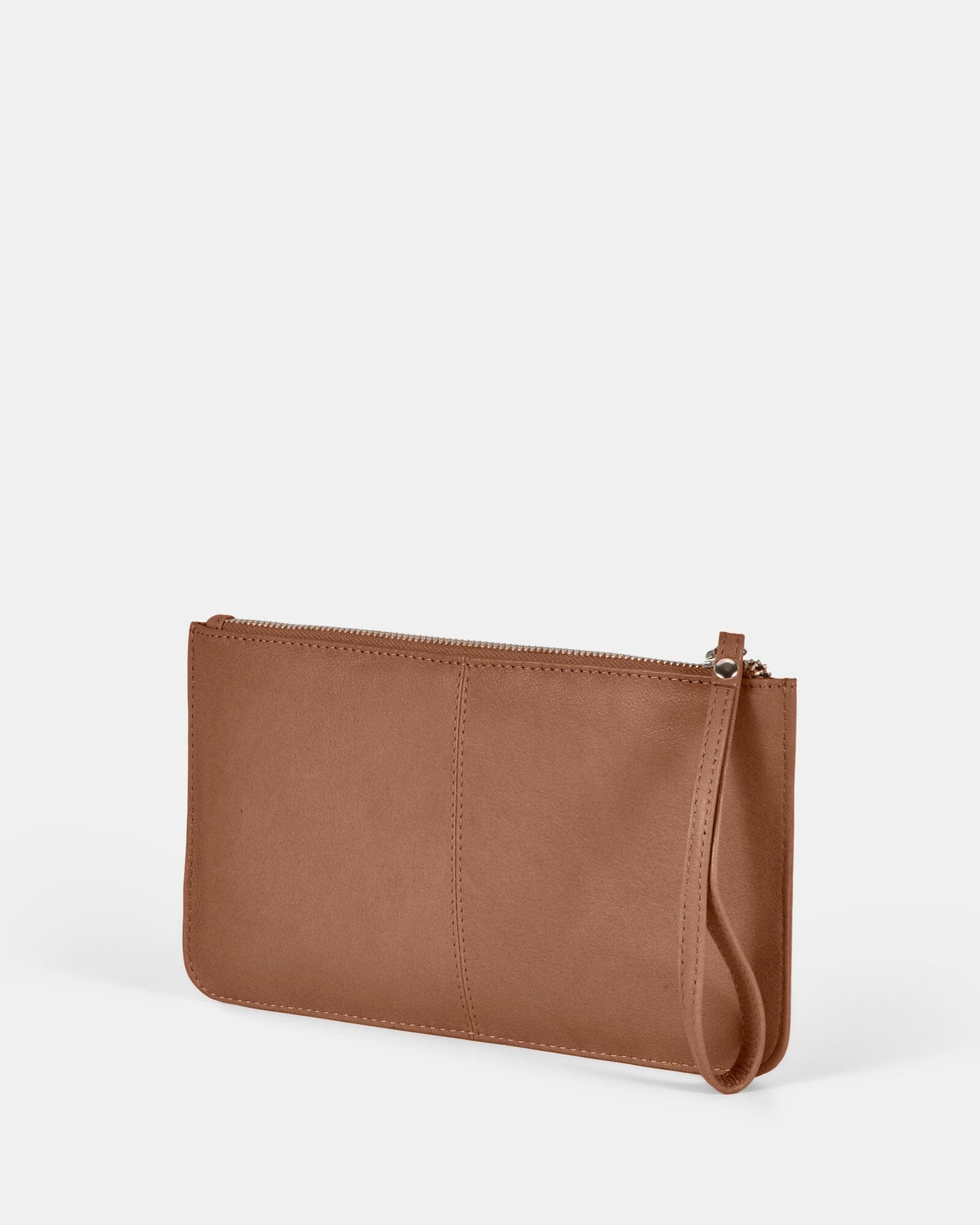 Mercer Soft Leather Pouch - Taupe