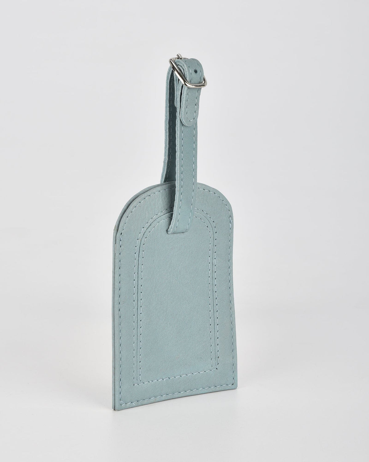 Miabella Leather Luggage Tag - Ocean