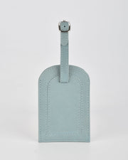 Miabella Leather Luggage Tag - Ocean