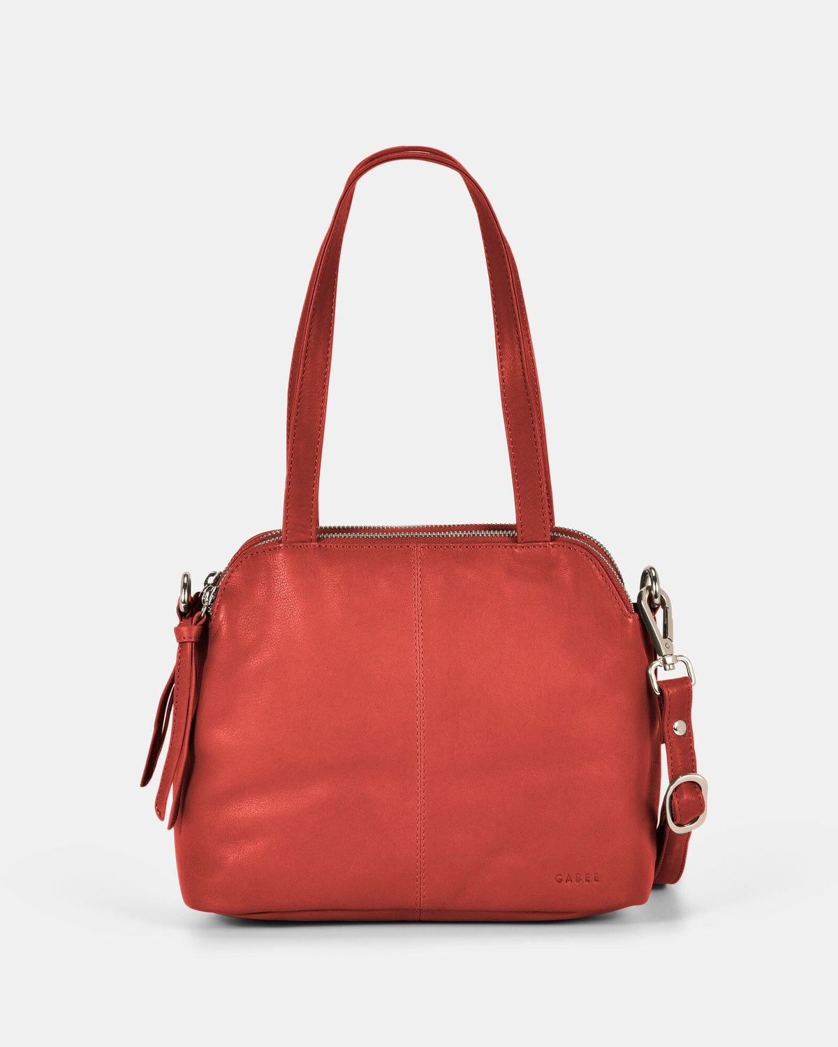 Mich Leather Mini Tote - Coral