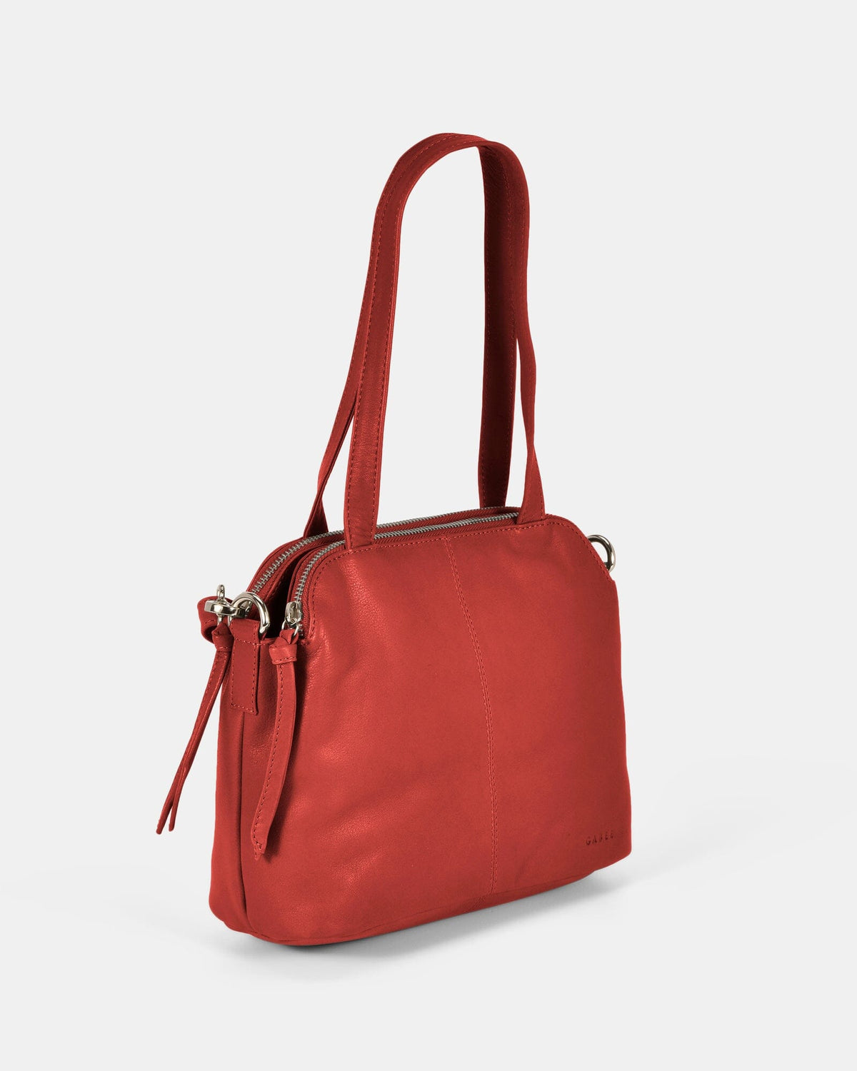 Mich Leather Mini Tote - Coral