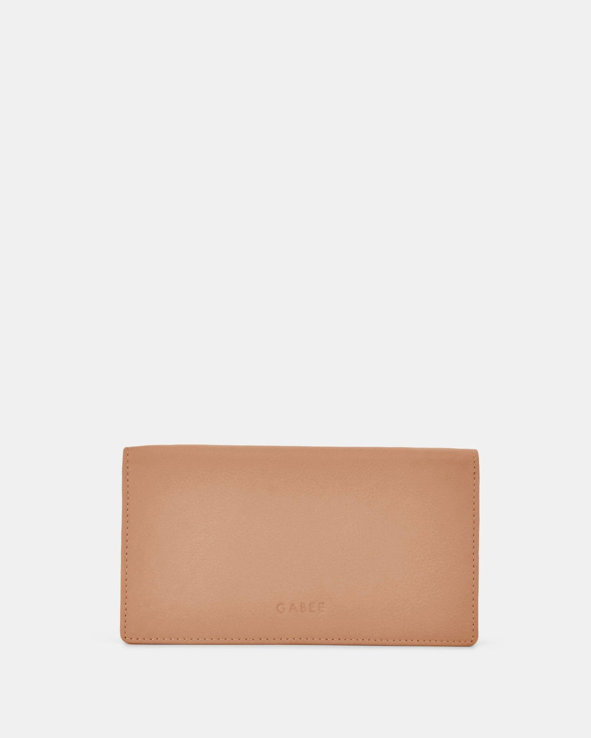 Mimi Leather Smart-Phone RFID Wallet Crossbody - Camel