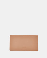 Mimi Leather Smart-Phone RFID Wallet Crossbody - Camel