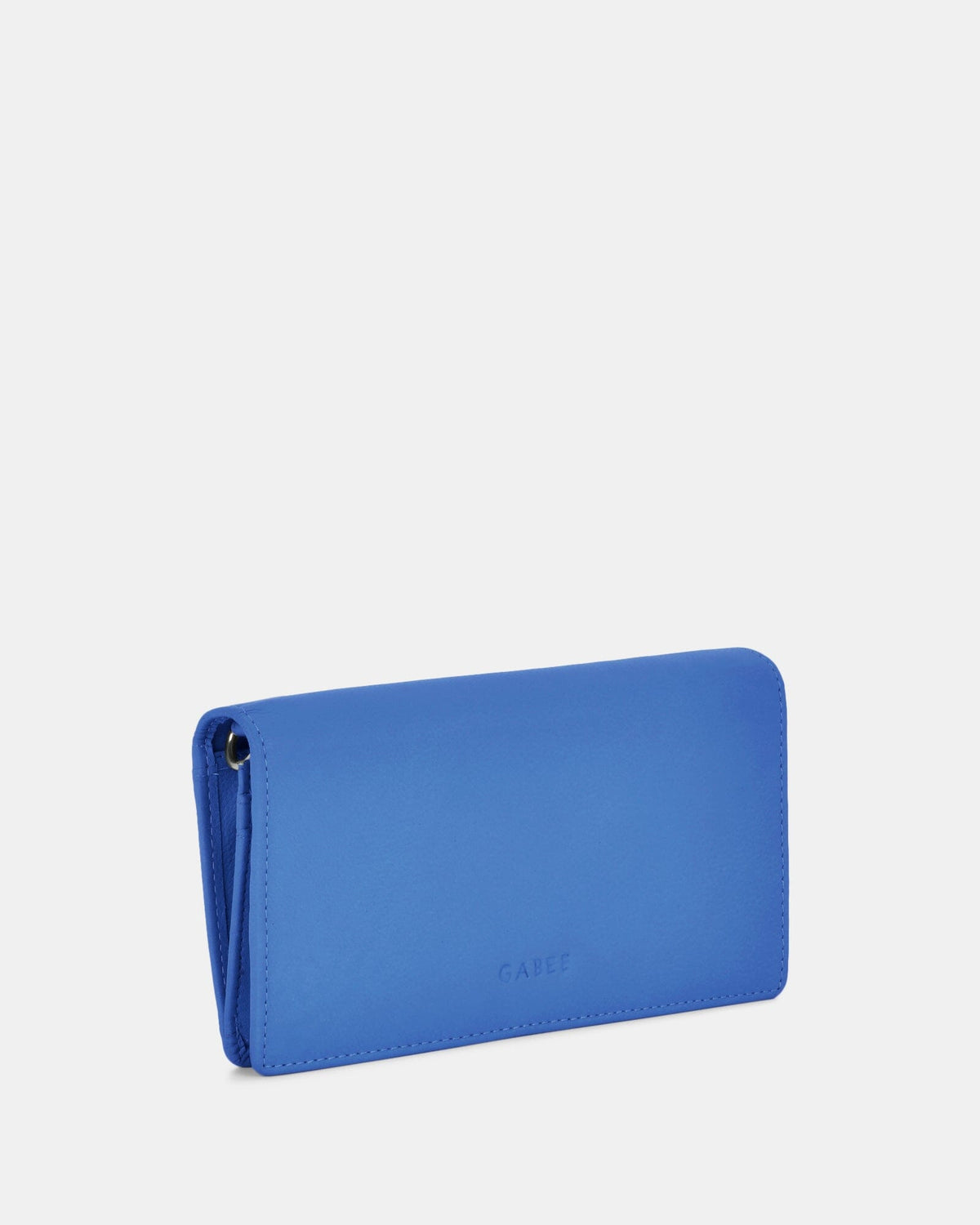 Mimi Leather Smart-Phone RFID Wallet Crossbody - Indigo GABEE 