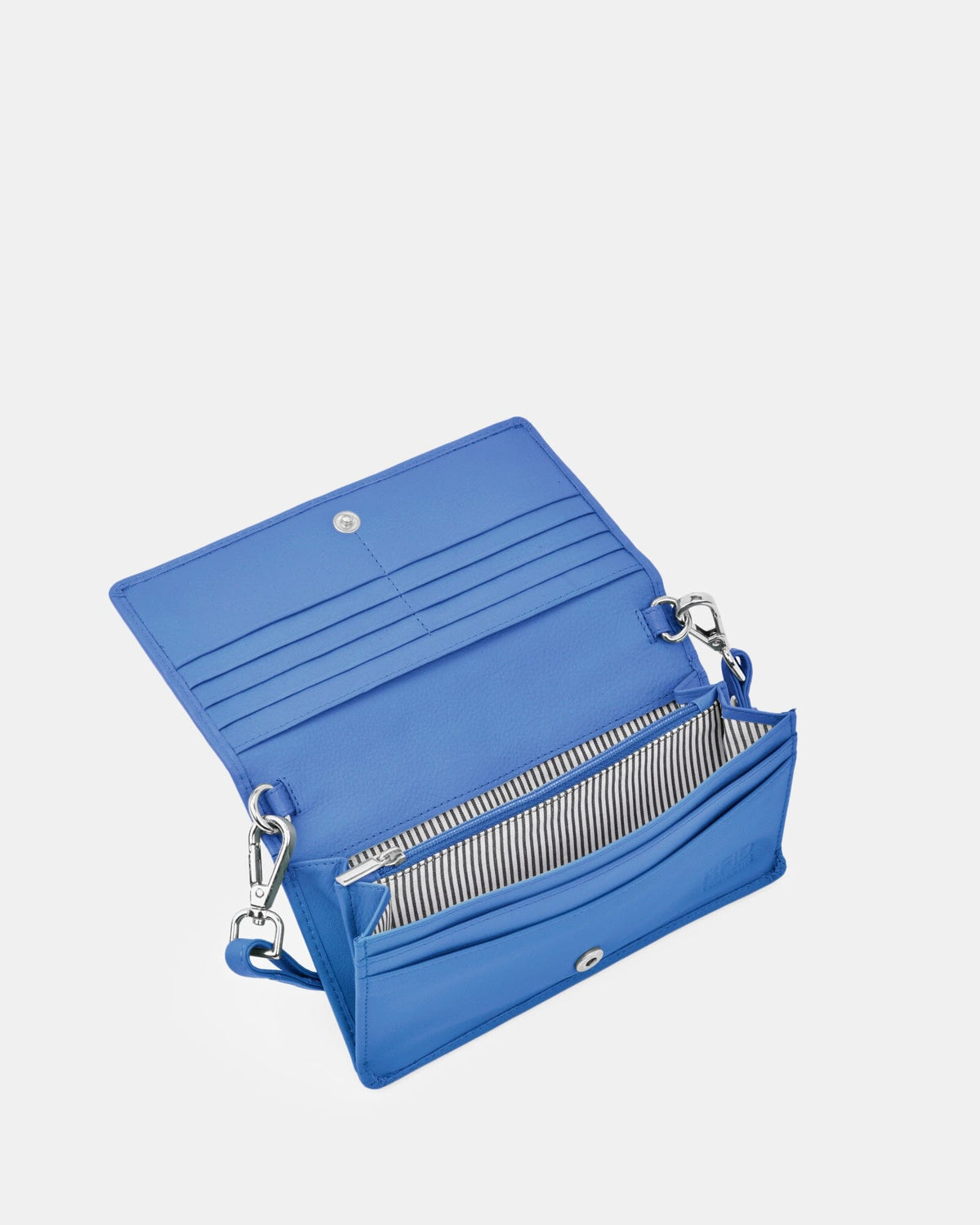 Mimi Leather Smart-Phone RFID Wallet Crossbody - Indigo GABEE 